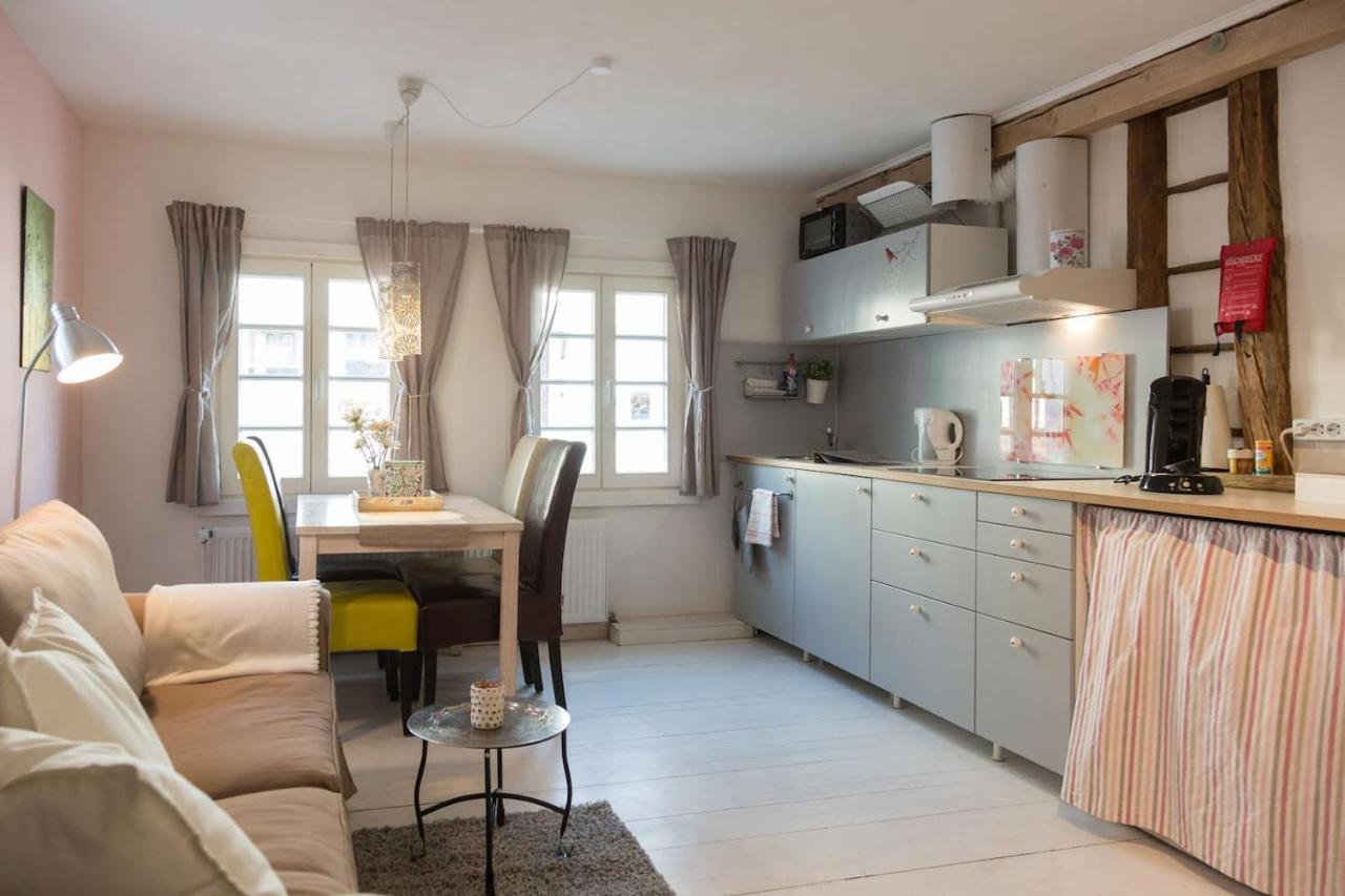 Gemuetliche Fachwerkwohnung Alfter Exterior foto