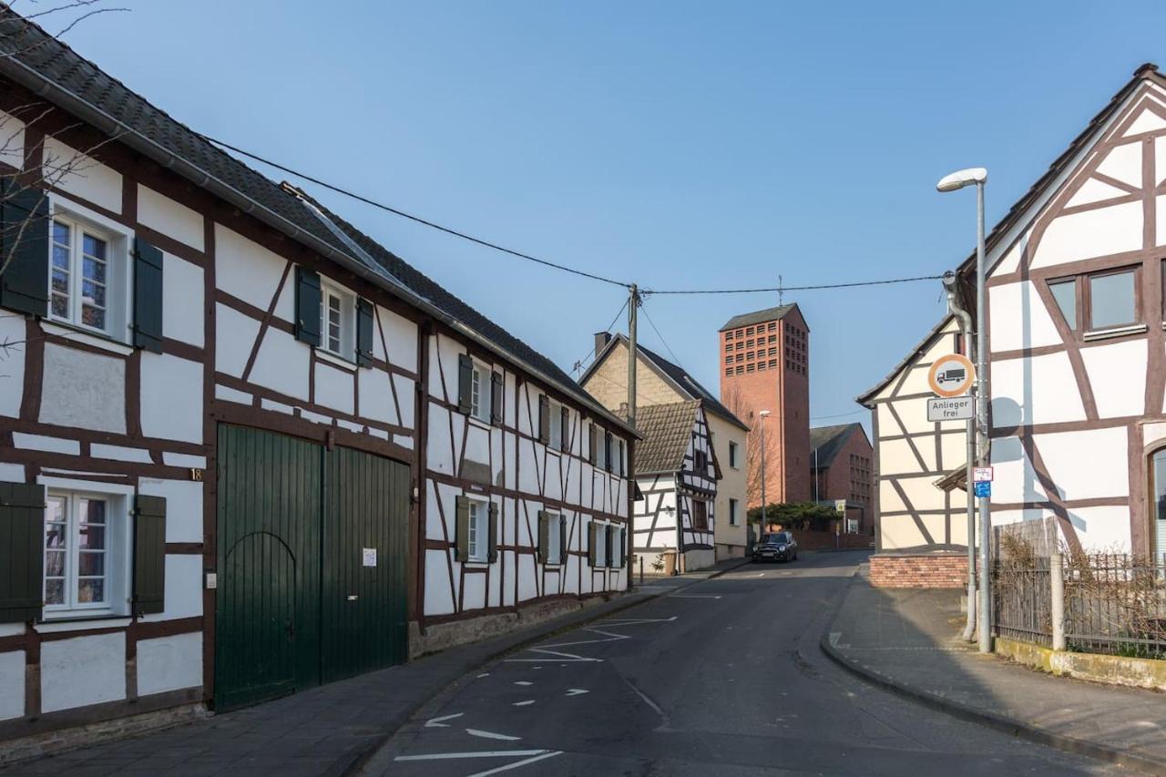 Gemuetliche Fachwerkwohnung Alfter Exterior foto